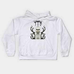 Dark zodiac series : Virgo Kids Hoodie